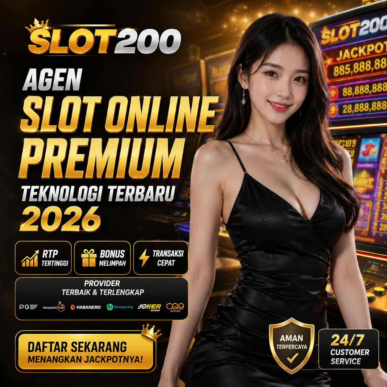 SLOT200: Agen Slot Online Premium Teknologi Terbaru 2026